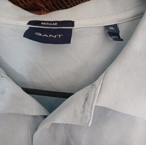 GANT Light Blue Polo Shirt Size XL Mens